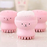 Peeling Etkili Mini Silikon Yüz ve Cilt Temizleme Fırçası Siyah Nokta Giderici Masaj Aparatı