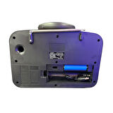 Taşınabilir Klasik AM/FM/SW Retro Ev Tipi Radyo USB Şarjlı Nostaljik Radyo