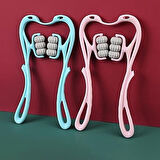 Çok Fonksiyonlu Manuel Altı Tekerlekli Boyun Masaj Aleti