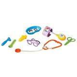 Çocuklar İçin Eğitici ve Eğlenceli Candy Ken Çantalı Oyuncak Doktor Seti 10 Parça