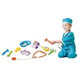 Çocuklar İçin Eğitici ve Eğlenceli Candy Ken Çantalı Oyuncak Doktor Seti 10 Parça