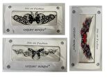 Taşlı Yapıştırma Dövme 3 Adet Birden Set9