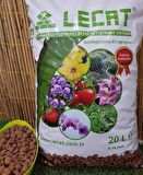 Kil Bilyesi 20 Lt 8-16 Mm Hidroponik Toprak Lecat Kil Bilyesi Hidroton Hidrokültür Toprağı