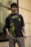 Barcelona Ejderha Oversize Unisex T-Shirt