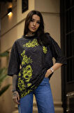 Barcelona Ejderha Oversize Unisex T-Shirt