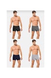 Erkek Nefes Alan Bambu Boxer Antrasit/ 4 Adet