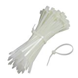 KSN Kablo Bağı Plastik Kelepçe Beyaz 9x760mm  -  100 Adet 