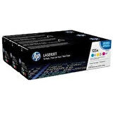 HP CF373AM (CB541A+CB542A+CB543A) Renkli Colour 3lü Paket Orjinal Toner