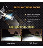 2 Adet Balp PRO CSP H7 Mini Led Xenon Bulut Teknolojisi 55W 8800LM 6500K