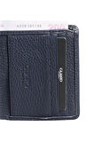 Guard Lacivert  Minimal Spor Deri Erkek Cüzdanı