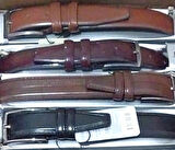 NATURALSHOESS 3.5 CM DÜZ KLASİK KEMER 4 LÜ SET