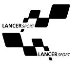 lancer sport Etiket Yapıştırma 30cmx11cm MMD243