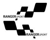 ranger sport Etiket Yapıştırma 30cmx11cm MMD279