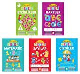 Okul Öncesi Neşeli Etkinlikler Seti 5 Kitap
