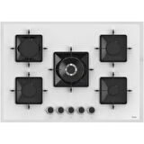 Ferre Fryart Steam Beyaz Set ( D081 Beyaz Davlumbaz -SS036 75 CM Wok Gözlü Beyaz Ocak- XE64CB Fryart Steam Beyaz Fırın)