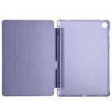 Samsung Galaxy Tab S6 Lite 2024 P610 P617 P620 10.4 Kalem Bölmeli, Smart Cover, Stand Özellikli, Pu Deri Koruyucu Kılıf