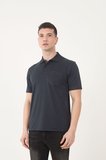 SİMENTİ BASİC CEPLİ POLO YAKA DÜZ KUMAŞ PREMIUM T-SHIRT
