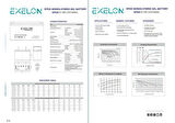 Teknovasyon Arge - Exelon 12 Volt 100 Amper Jel Akü Derin Döngü Deep Cycle