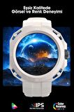 WEARFİT JS3 CYBER HK4 HERO Akıllı Kol Saati  (Yuvarlak Model 1.33inç 37mm MİNİLED Ekran (GRİ)