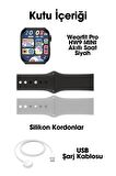 WEARFİT HW9 MİNİ  Akıllı Kol Saati Smart Watch Model:2.05inç 41mm MİNİLED Ekran (SİYAH)