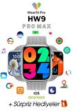 WEARFİT HW9 PRO MAX  Akıllı Kol Saati  Smart Watch Model:inç 45mm AMOLED  Ekran (GRİ)