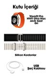 WEARFİT HW9 ULTRA MAX   Akıllı Kol Saatİ inç 49mm AMOLED Ekran (GRİ)