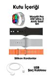 WEARFİT HW ULTRA 2  Akıllı Kol Saati Smart Watch Model:inç 49mm AMOLED Ekran (GRİ)