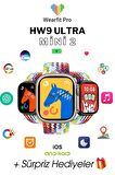 WEARFİT HW9 ULTRA MİNİ 2 Akıllı Kol Saati Smart Watch Model:2.05inç 45mm MİNİLED Ekran (GRİ)