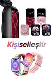 WEARFİT HW9 MİNİ 2 Akıllı Kol Saati Smart Watch Model:2.05inç 41mm MİNİLED Ekran (GRİ)