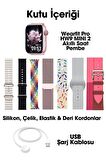 WEARFİT HW9 MİNİ 2 Akıllı Kol Saati Smart Watch Model:2.05inç 41mm MİNİLED Ekran (ROSE GOLD)