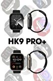 WEARFİT HK9 PRO + Akıllı Kol Saati Smart Watch Model:inç 45mm AMOLED Ekran (GRİ)