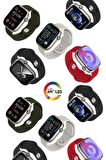 WEARFİT HK9 PRO + Akıllı Kol Saati Smart Watch Model:inç 45mm AMOLED Ekran (GRİ)