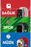 WEARFİT HK9 PRO + Akıllı Kol Saati Smart Watch Model:inç 45mm AMOLED Ekran (GRİ)