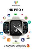 WEARFİT HK PRO + Akıllı Kol Saati Smart Watch Model:inç 45mm MİNİLED Ekran (GRİ)