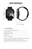WEARFİT HK9 PRO MAX+ Akıllı Kol Saati (Smart Watch Model:inç 45mm AMOLED Ekran (SİYAH)