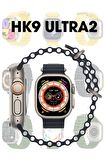WEARFİT HK9 ULTRA 2  Akıllı Kol Saati Smart Watch Model:inç 49mm AMOLED Ekran (SİYAH)