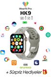 WEARFİT HK9 MİNİ Akıllı Kol Saati Smart Watch Model:inç 42mm AMOLED Ekran (GRİ)