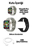 WEARFİT HK9 MİNİ Akıllı Kol Saati Smart Watch Model:inç 42mm AMOLED Ekran (GRİ)