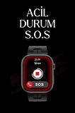 WEARFİT HK9 MİNİ Akıllı Kol Saati Smart Watch Model:inç 42mm AMOLED Ekran (ROSE GOLD)