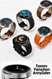 WEARFİT GT3 MAX CLASİC Akıllı Kol Saati Yuvarlak Model 1.5inç 37mm AMOLED Ekran (GRİ)