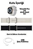 WEARFİT A9 Akıllı Kol Saati Smart Watch Model:inç 49mm MİNİLED Ekran  (GRİ)
