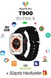 WEARFİT T900 ULTRA 2 Akıllı Kol Saati Smart Watch Model:inç 49mm TFT Ekran (SİYAH)