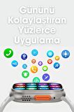 WEARFİT T900 ULTRA 2 Akıllı Kol Saati Smart Watch Model:inç 49mm TFT Ekran (SİYAH)