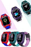 WEARFİT ÇOCUK Akıllı Kol Saati Smart Watch TFT Ekran GPS KAMERA OYUN HESAP ARAMA  BTK KAYITLI MAVİ