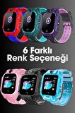 WEARFİT ÇOCUK Akıllı Kol Saati  TFT Ekran GPS KAMERA OYUN HESAP ARAMA  BTK KAYITLI KIRMIZI