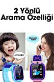 WEARFİT ÇOCUK Akıllı Kol Saati  TFT Ekran GPS KAMERA OYUN HESAP ARAMA  BTK KAYITLI KIRMIZI