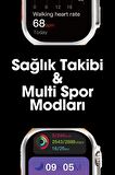 WEARFİT H12 ULTRA  Akıllı Kol Saati 49mm MİNİLED Ekran (GRİ)