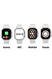 WEARFİT H12 ULTRA  Akıllı Kol Saati 49mm MİNİLED Ekran (GRİ)
