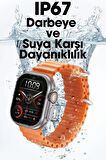 WEARFİT GN8 ULTRA Akıllı Kol Saati 2 kat daha uzun şarj süresi 49mm TFT Ekran