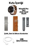 WEARFİT N61 Akıllı Kol Saati  AMOLED Ekran  (Gri)